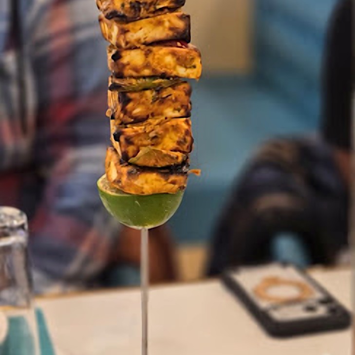 Paneer Pudina Tikka